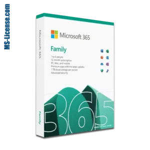 license office 365 family